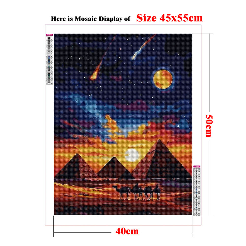 Perlengkapan Lukisan Berlian P - Embroidery In Egypt ulasan dan harga