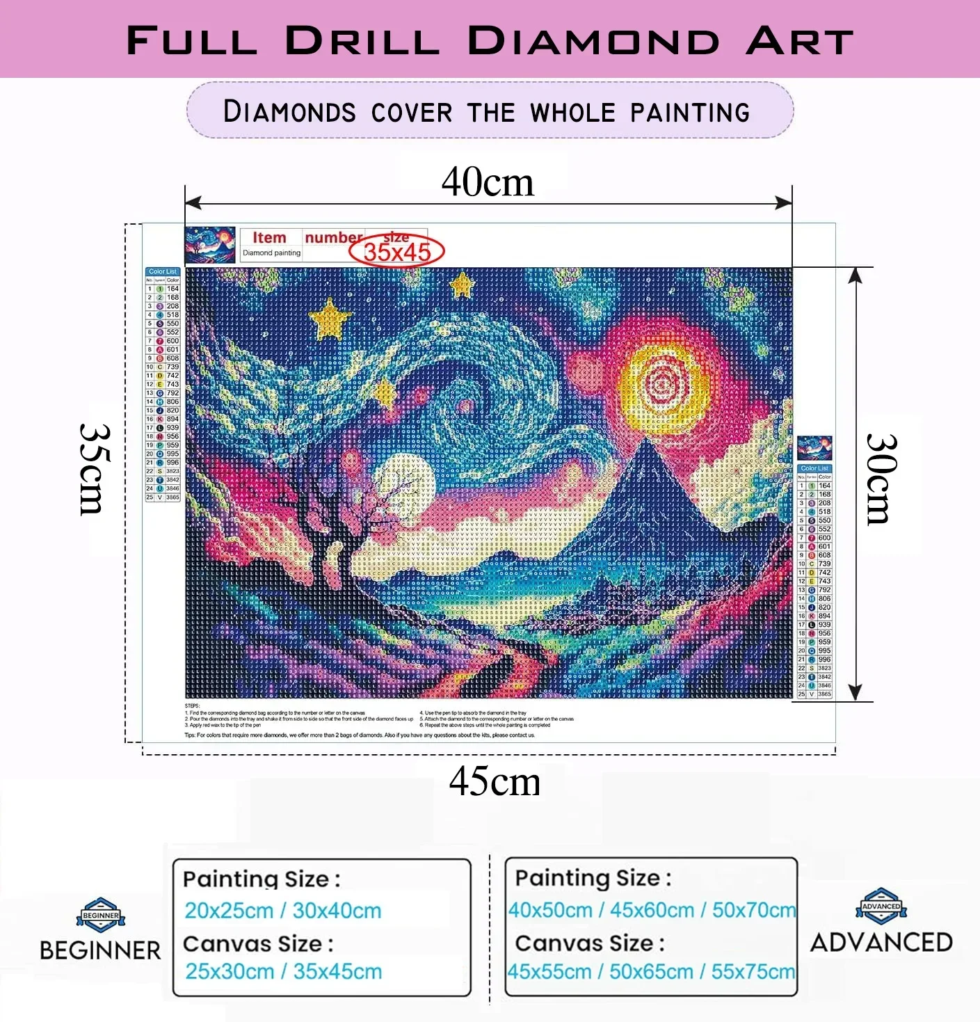 Perlengkapan Lukisan Berlian P - Embroidery In Egypt ulasan dan harga