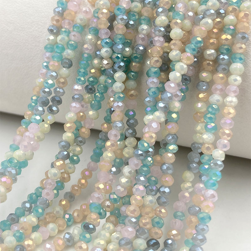 Manik-manik Kristal 2mm warna  - Embroidery Glass Beads ulasan dan harga