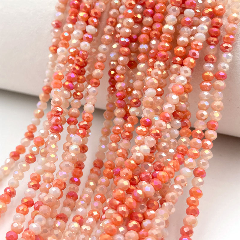 Manik-manik Kristal 2mm warna  - Embroidery Glass Beads ulasan dan harga