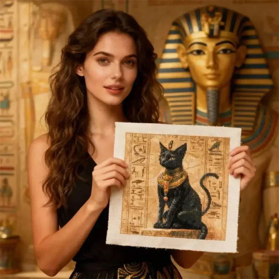 Kerajinan Seni DIY Gaya Baru M - Embroidery In Egypt ulasan dan harga