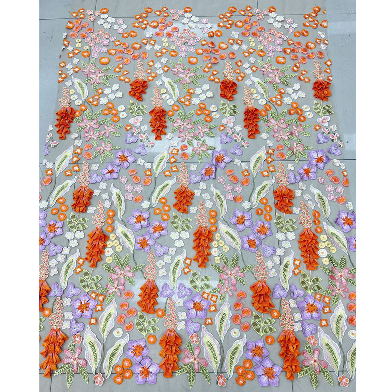 Gaun malam pernikahan kelas at - Embroidery Yellow Flower ulasan dan harga
