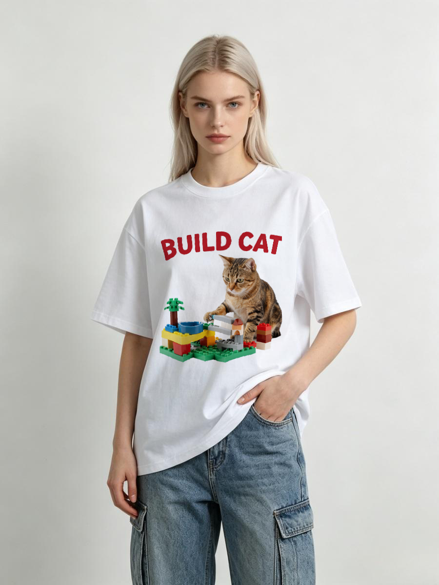 Kaos T-Shirt Pet Print Slim, N - Embroidery Moisturizer ulasan dan harga