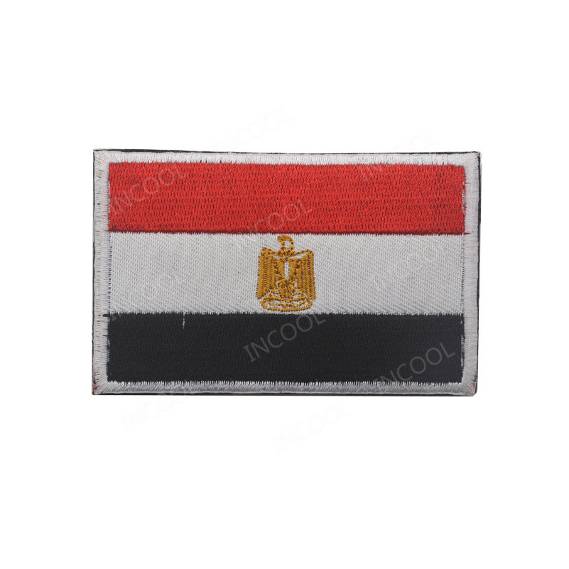 Patch bendera bordir Mesir Ken - Embroidery In Egypt ulasan dan harga