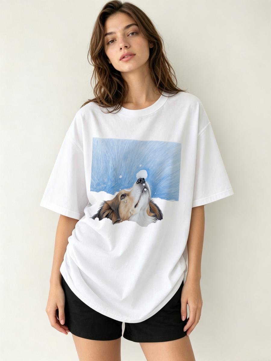 Kaos T-Shirt Basic untuk Kanto - Embroidery Moisturizer ulasan dan harga