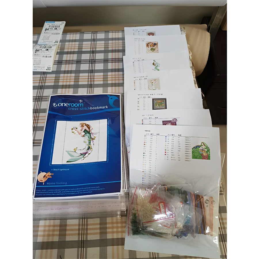 Kit Jahit Silang 14CT 18CT 25C - Embroidery Backpack Kit ulasan dan harga