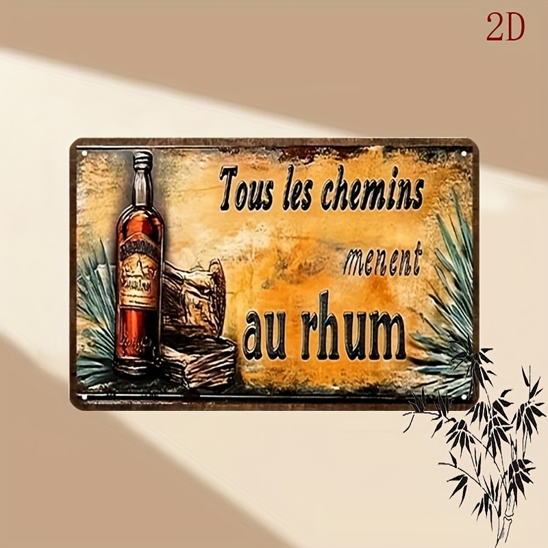 Plakat Dinding Logam Vintage - - Embroidery Writing ulasan dan harga