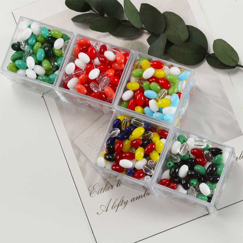 Manik-manik Oval Porselen Halu - Embroidery Glass Beads ulasan dan harga