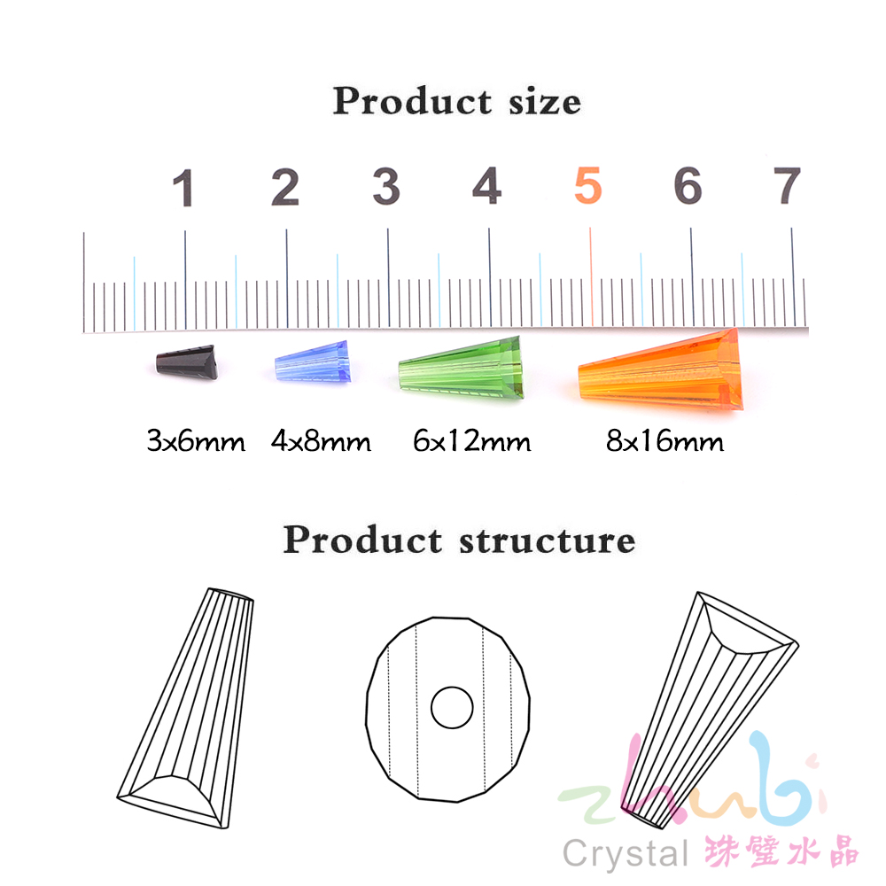 Zhubi 95 Buah/Banyak Kristal K - Embroidery Glass Beads ulasan dan harga
