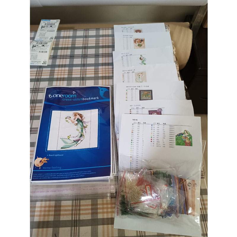 Perlengkapan Sulaman Silang DI - Embroidery Backpack Kit ulasan dan harga