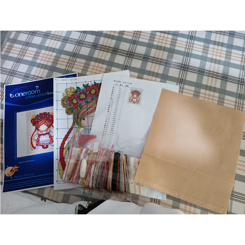 Perlengkapan Sulaman Silang DI - Embroidery Backpack Kit ulasan dan harga