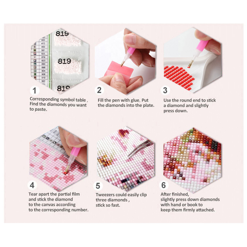 Kit Lukisan Berlian Diy Koleks - Embroidery In Egypt ulasan dan harga