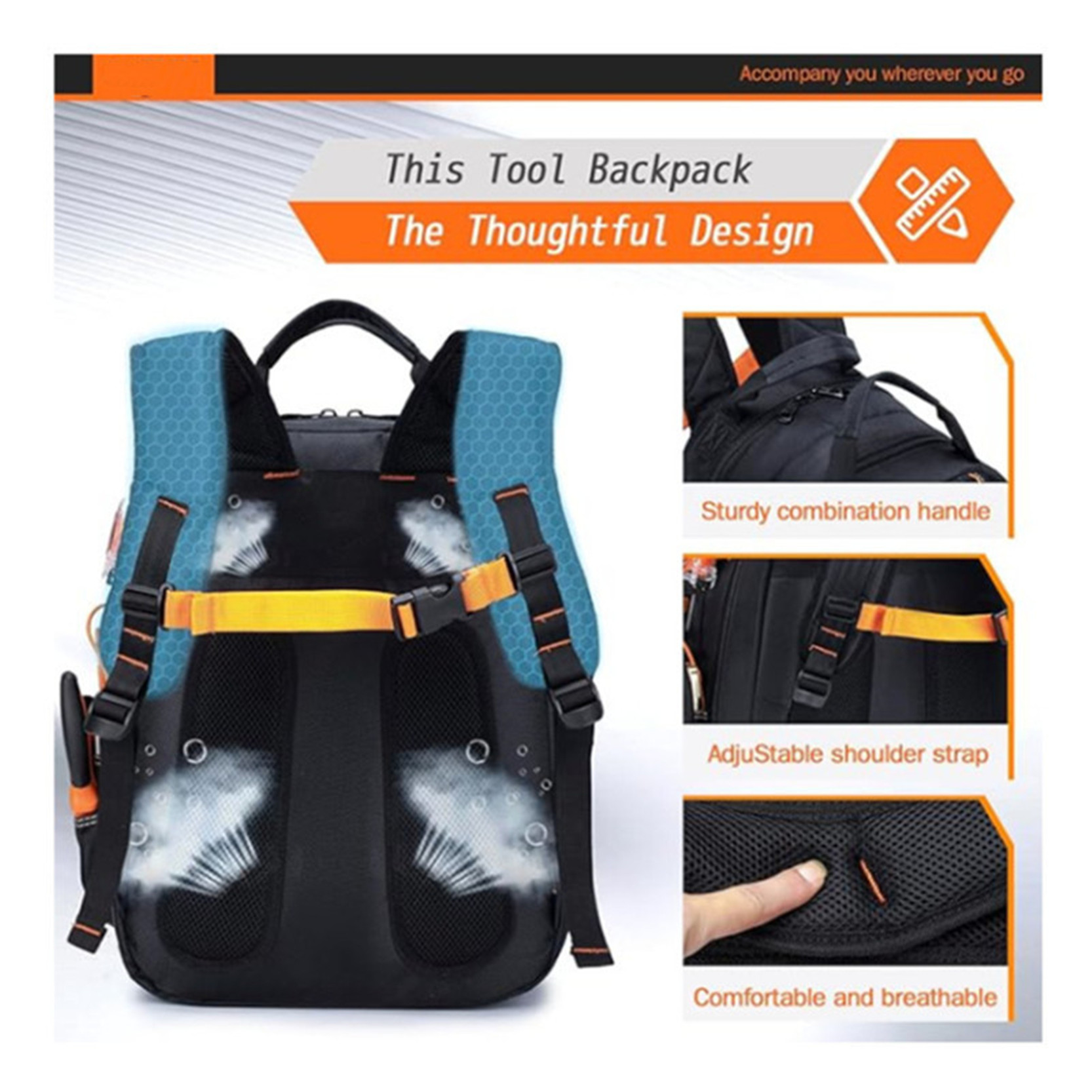 Tas Ransel Tahan Aus Tebal Tah - Embroidery Backpack Kit ulasan dan harga