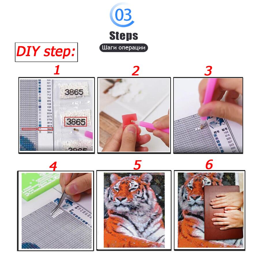 Kit Bordir Berlian Penuh Baru  - Embroidery In Egypt ulasan dan harga