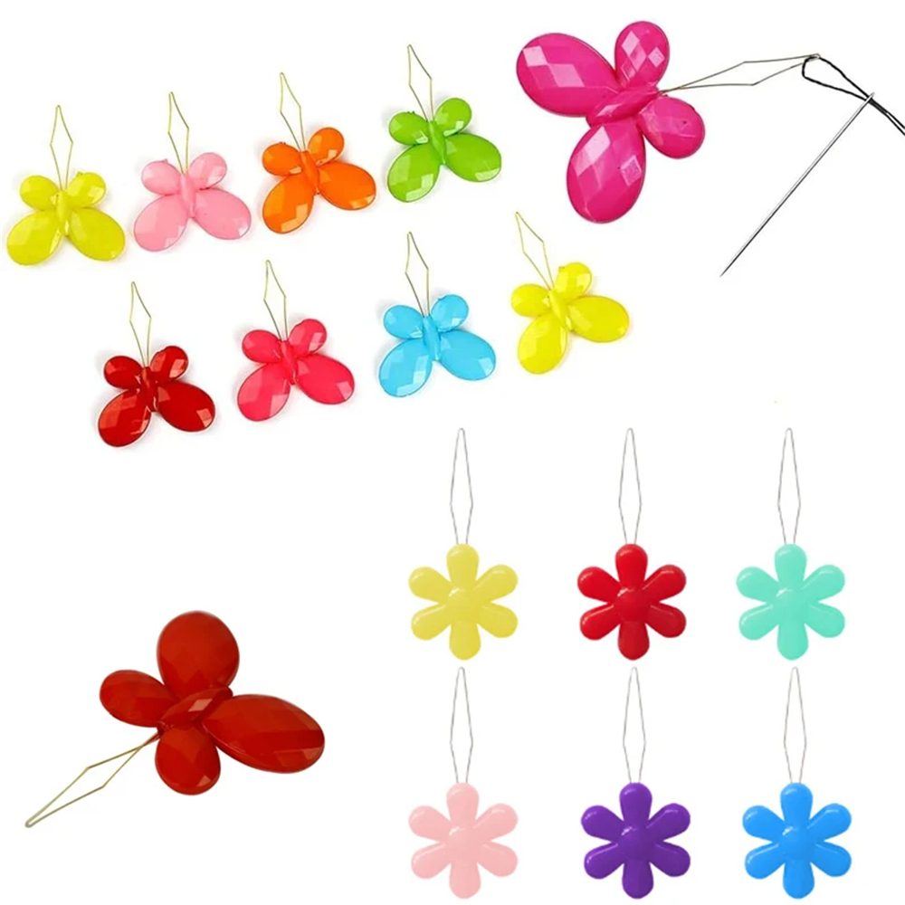 10-50buah jarum warna acak ala - Embroidery Daisy ulasan dan harga