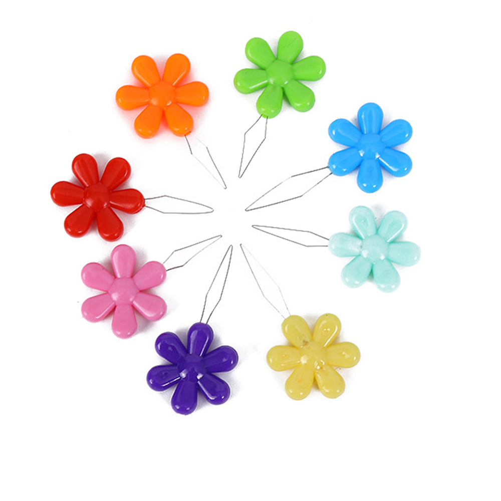 10-50buah jarum warna acak ala - Embroidery Daisy ulasan dan harga