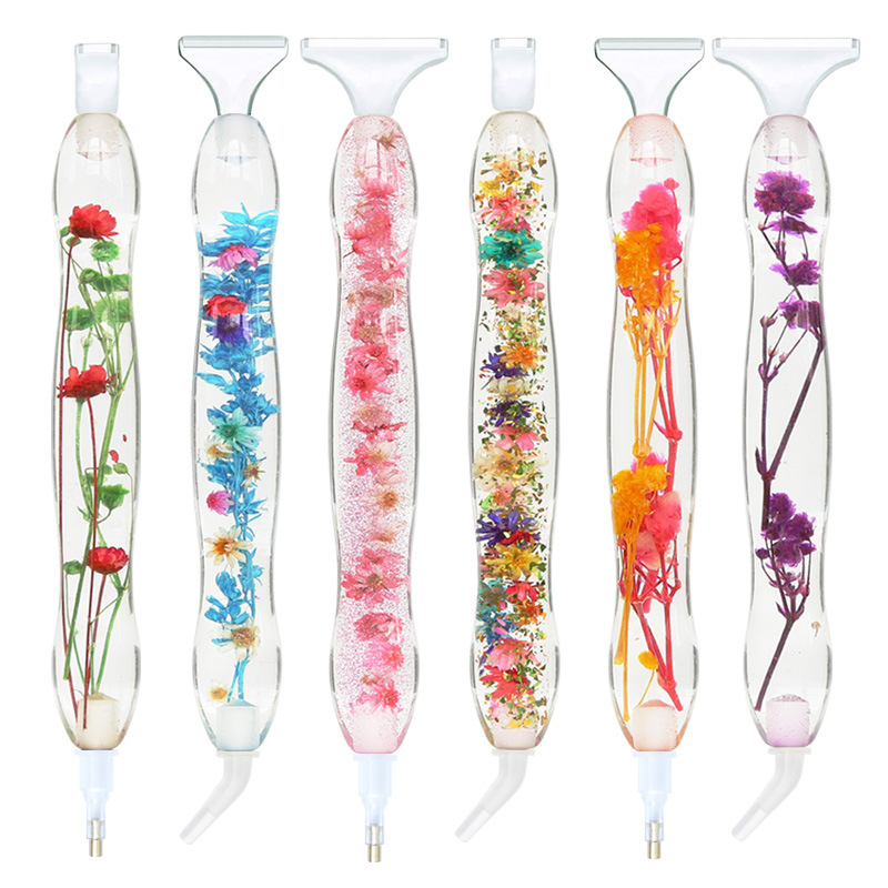 Pena bor titik Resin bunga kri - Embroidery Daisy ulasan dan harga