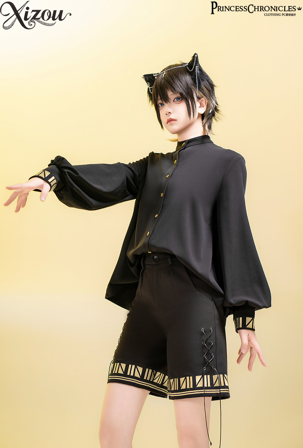 Celana Pendek Ouji Lolita Hita - Embroidery In Egypt ulasan dan harga