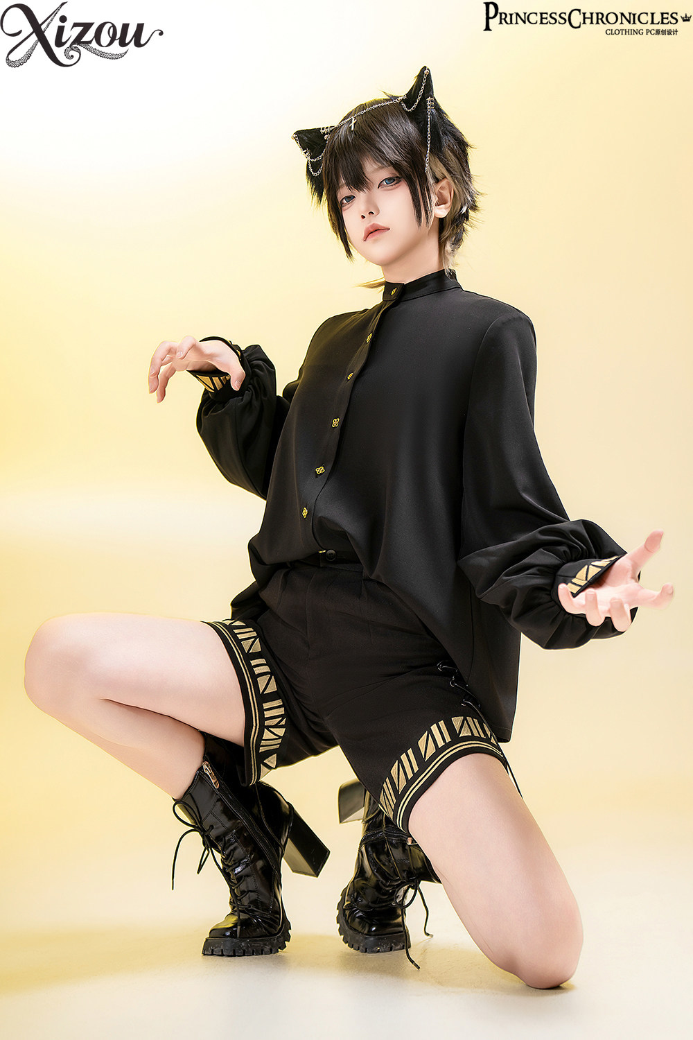 Celana Pendek Ouji Lolita Hita - Embroidery In Egypt ulasan dan harga